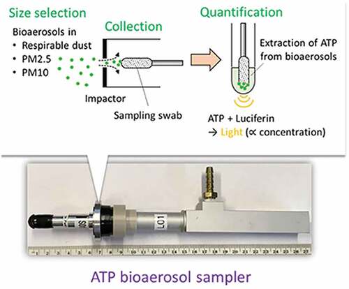 Figure 3. Schematic of size-selective bioaerosol sampler.