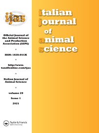 Cover image for Italian Journal of Animal Science, Volume 20, Issue 1, 2021