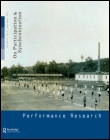 Cover image for Performance Research, Volume 16, Issue 4, 2011