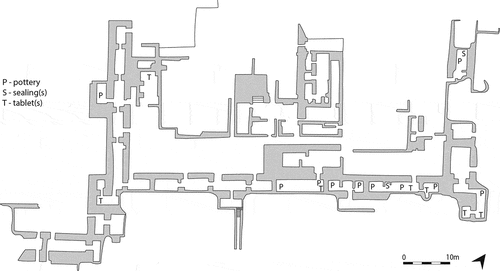 Figure 2. Plan of Jemdet Nasr large building (after Englund [Citation1998, fig. 3]).
