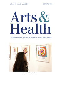 Cover image for Arts & Health, Volume 10, Issue 2, 2018