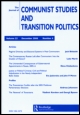 Cover image for East European Politics, Volume 9, Issue 1, 1993