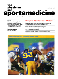 Cover image for The Physician and Sportsmedicine, Volume 15, Issue 9, 1987