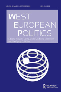 Cover image for West European Politics, Volume 43, Issue 6, 2020