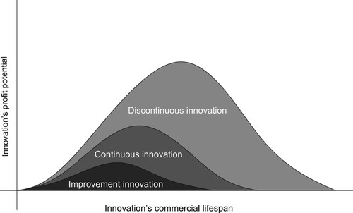 Figure 20: Nature of innovation (Duff Citation2019, 18).