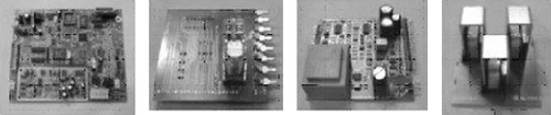 Figure 1 PCBs CPU-K265, GL11, GL2A and GL33.