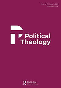 Cover image for Political Theology, Volume 20, Issue 5, 2019