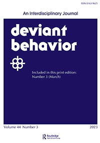 Cover image for Deviant Behavior, Volume 44, Issue 3, 2023