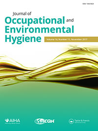 Cover image for Journal of Occupational and Environmental Hygiene, Volume 14, Issue 11, 2017