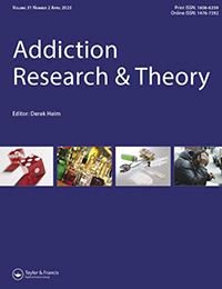 Cover image for Addiction Research & Theory, Volume 31, Issue 2, 2023