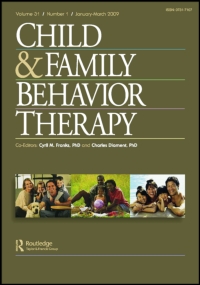 Cover image for Child & Family Behavior Therapy, Volume 39, Issue 1, 2017