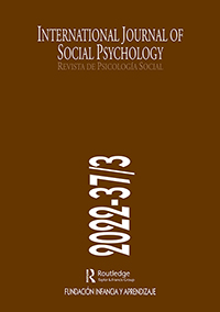 Cover image for International Journal of Social Psychology, Volume 37, Issue 3, 2022