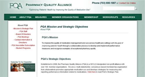 Figure S7 Pharmacy Quality Alliance.