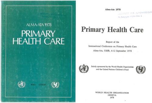 Figure 7. The Alma-Ata declaration (1978) represented an important step forward for recognizing the importance of primary care as the foundation for a well-functioning health care system in all countries in the world.