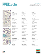 Cover image for Cell Cycle, Volume 9, Issue 23, 2010