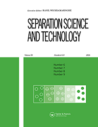 Cover image for Separation Science and Technology, Volume 59, Issue 6-9, 2024