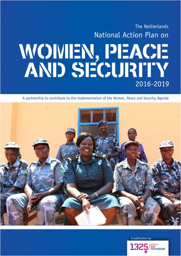 Figure 1. Front cover of The Netherlands National Action Plan on Women, Peace and Security 2016–2019.