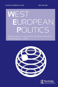 Cover image for West European Politics, Volume 42, Issue 5, 2019