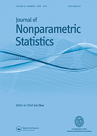 Cover image for Journal of Nonparametric Statistics, Volume 30, Issue 2, 2018