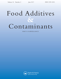 Cover image for Food Additives & Contaminants: Part B, Volume 10, Issue 2, 2017