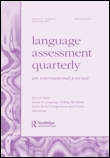 Cover image for Language Assessment Quarterly, Volume 13, Issue 2, 2016