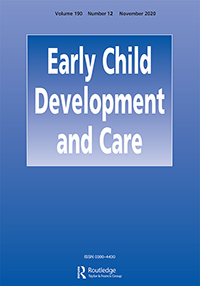 Cover image for Early Child Development and Care, Volume 190, Issue 12, 2020