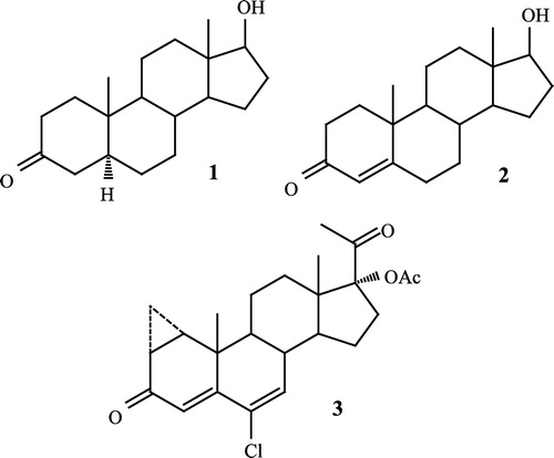 Figure 1 Steroidal structures.