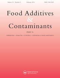 Cover image for Food Additives & Contaminants: Part A, Volume 33, Issue 2, 2016