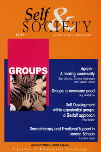 Cover image for Self & Society, Volume 30, Issue 2, 2002