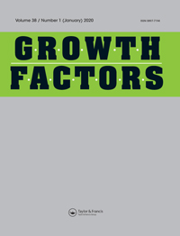 Cover image for Growth Factors, Volume 38, Issue 1, 2020