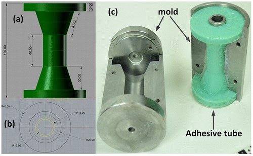 Figure 3. The adhesive tubular specimens.