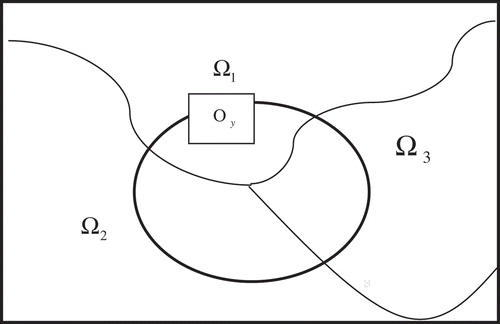 Figure 2. Representation of local region O y .