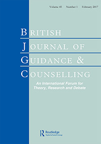 Cover image for British Journal of Guidance & Counselling, Volume 45, Issue 1, 2017