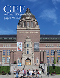 Cover image for GFF, Volume 143, Issue 2-3, 2021
