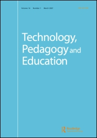 Cover image for Technology, Pedagogy and Education, Volume 21, Issue 3, 2012