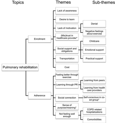 Figure 1 Theme and subthemes.