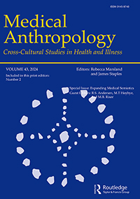 Cover image for Medical Anthropology, Volume 43, Issue 2, 2024