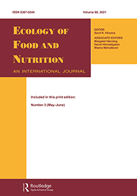 Cover image for Ecology of Food and Nutrition, Volume 60, Issue 3, 2021