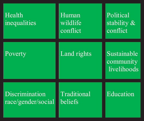 Figure 4. The social determinants of One Health.