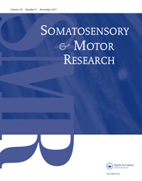 Cover image for Somatosensory & Motor Research, Volume 34, Issue 4, 2017