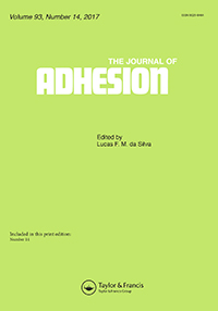 Cover image for The Journal of Adhesion, Volume 93, Issue 14, 2017