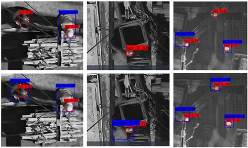 Figure 18. Complex background comparison results.