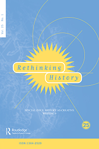 Cover image for Rethinking History, Volume 25, Issue 1, 2021