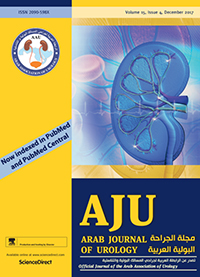 Cover image for Arab Journal of Urology, Volume 15, Issue 4, 2017