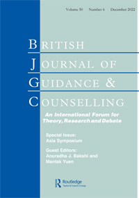 Cover image for British Journal of Guidance & Counselling, Volume 50, Issue 6, 2022
