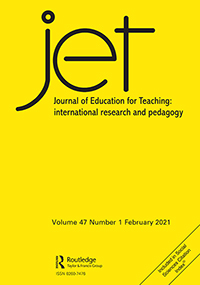 Cover image for Journal of Education for Teaching, Volume 47, Issue 1, 2021