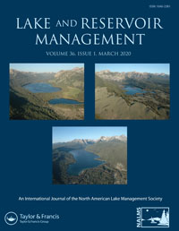 Cover image for Lake and Reservoir Management, Volume 36, Issue 1, 2020