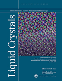 Cover image for Liquid Crystals, Volume 48, Issue 9, 2021