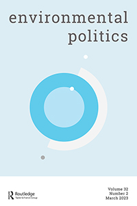 Cover image for Environmental Politics, Volume 32, Issue 2, 2023