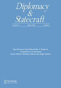 Cover image for Diplomacy & Statecraft, Volume 33, Issue 1, 2022
